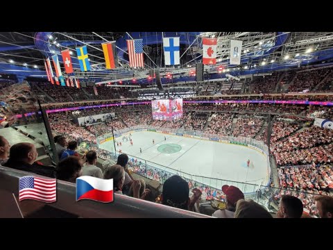 USA - CZE - 0-1, čtvrtfinále MS v ledním hokeji 2024, USA - Česko