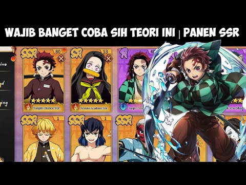GG PARAH TEORI INI | New Akun Bisa dapat 5 SSR Langsung [DS:Blade of Hashira] | Kimetsu No Yaiba