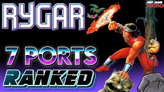 Which Version of Rygar Did I Rank No.1? #rygar #tecmo #arcadegames 