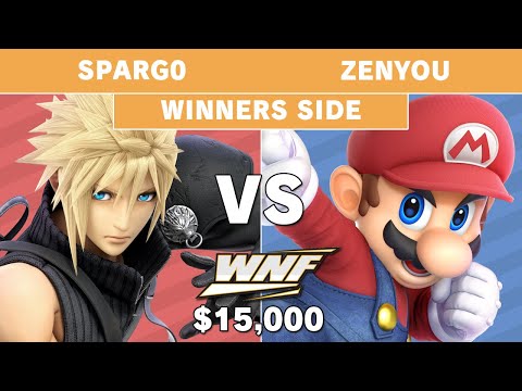WNF 2.6 $15K - Sparg0 (Cloud) vs Zenyou (Mario) - Pools - Smash Ultimate
