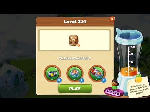 Lost Island: Blast Adventure - Level 214 (No Boosters) HD