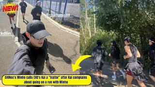 Kai Regrets Running with Minho 😂 | SMTOWN London Workout Chaos!