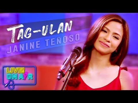 Janine Teñoso — Tag-Ulan (After Image Cover) | LIVE! On Air