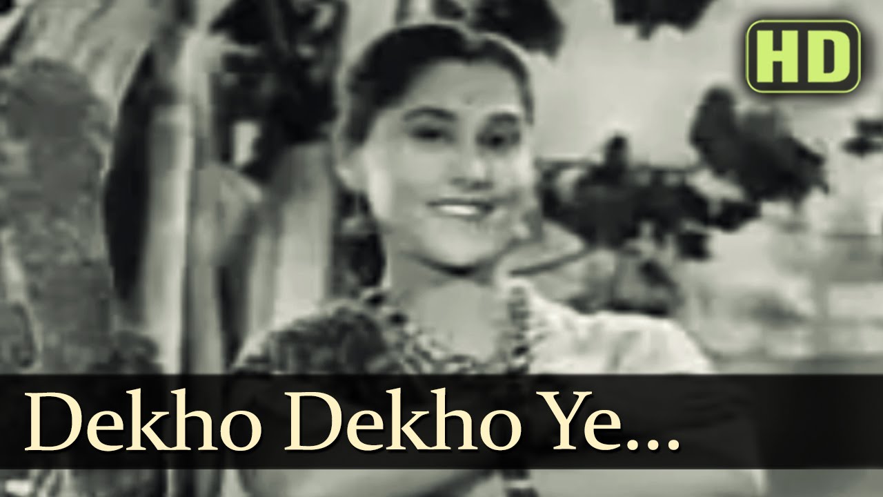Dekho Dekho Gadbad Ghotala Lyrics  | Sangram | Ashok Kumar, Nalini Jaywant | Ramchandra Narhar Chitalkar (C. Ramchandra), Shamshad Begum | Ramchandra Narhar Chitalkar (C. Ramchandra)