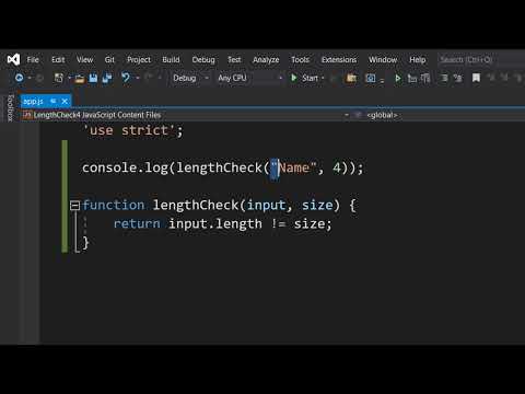 Javascript Validation Length Check Tutorial Part 4