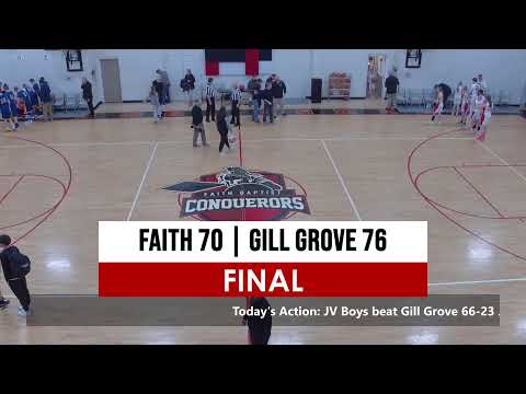 FBS Conquerors - Boys Varsity Basketball - February 3, 2026