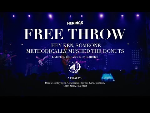 Free Throw - Hey Ken, Someone Methodically Mushed The Donuts LIVE at Metro Chicago