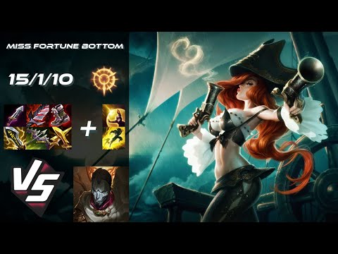 BOTTOM Miss Fortune vs Jhin - NA Challenger Patch 14.17