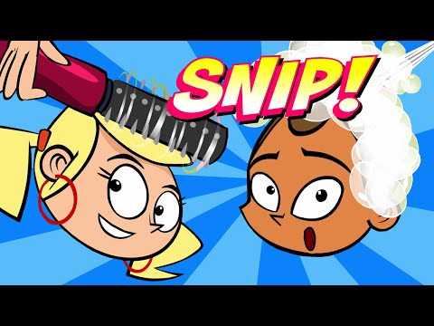 Kids songs HAIR CUT STRUT by Preschool Popstars - funny country music line dance song for children