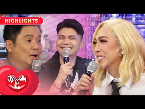 Vice Ganda is entertained with Ogie and Vhong's 'bangayan' Expecially For You