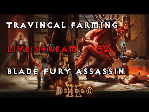 Travincal Farming on Ladder Blade Fury Assassin Diablo 2 Resurrected #2