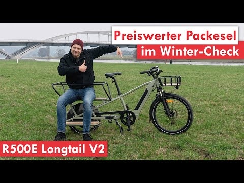 Decathlon R500E Longtail V2 - preiswertes Lastenrad für die nächste Kastenfahrt | CHIP