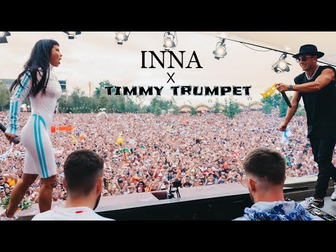 INNA X timmy trumpet NEW SONG  tomorrowland 2022 Live 🎺