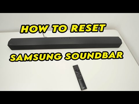 How to factory Reset Your Samsung Soundbar - 3 Ways
