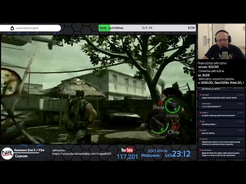 Resident Evil 5 Part I - NRGeek Stream #68