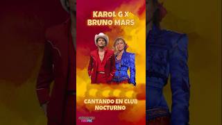 ¡LEGENDARIO 👑!Bruno Mars y Karol G cantaron juntos en The Pinky Ring En LAS VEGAS🫢