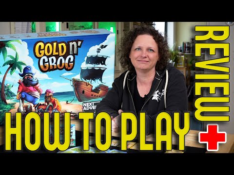 Gold n' Grog - How to Play - Review - BoardgameNinja