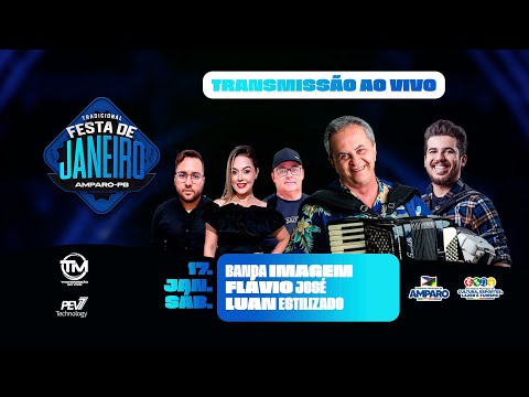 🔊 Flávio José, Luan Estilizado e Banda Imagem na Festa de Janeiro 2026 em Amparo-PB | 2º dia