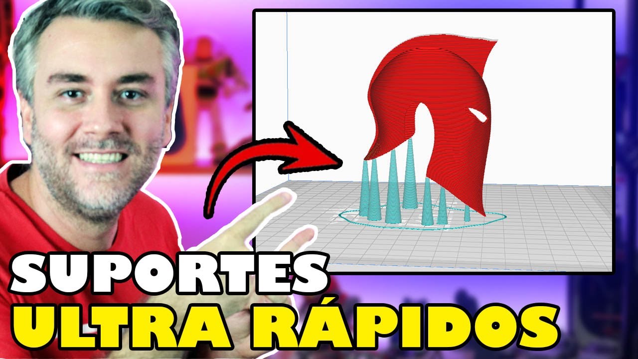 Crie SUPORTES com apenas UM CLIQUE no fatiador CURA