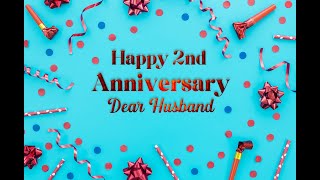 Cute 2nd Anniversary Wishes for Your Husband