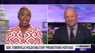 MSNBC: JOY REID SHOW - SEPTEMBER 13, 2023 - TUBERVILLE HOLDS MILITARY PROMOTIONS HOSTAGE