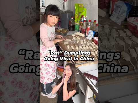 “Rat” Dumplings Going Viral in China 🫢 