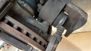 Grinding Noise When Braking Noisy Brakes Worse Case Senerio Nissan Altima Front Brakes and Rotors