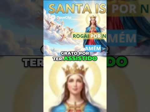 💖  Santa Isabel_ Uma Palavra de Fé e Inspiração  #prosperidade, ensinamentos de Jesus, #shorts