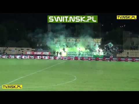 tv.nsk.pl 2019-09-20 3 liga: Świt Nowy Dwór Maz. - Sokół Ostróda 0:1 (0:0) oprawa kibiców Świtu