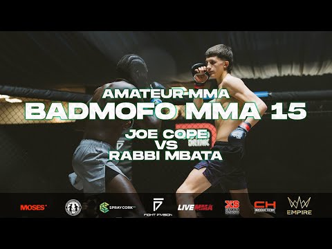 BMF 15 | Joe Cope gegen Rabbi Mbata | Amateur-MMA