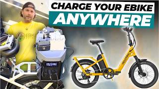 RV Life Hack: Foldable E-Bike + Power Bank = Unlimited Travel