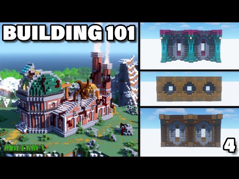 How to Detail your build & Build Composition - How to build better in Minecraft - Building 101 Ep.4