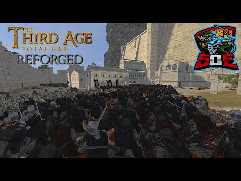MEN OF THE WEST DEFEND THE WHITE CITY - THIRD AGE TOTAL WAR REFORGED