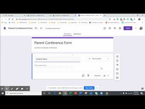 How to Create a Parent Teacher Conference Sign-Up Sheet