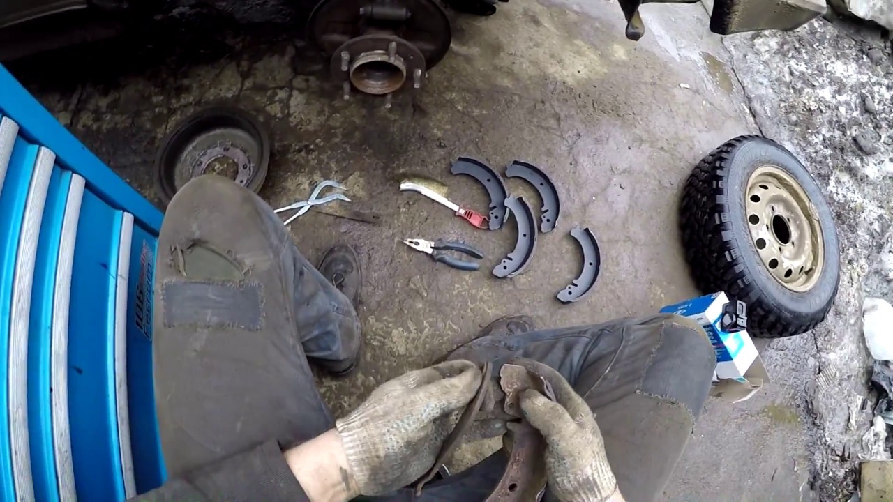 Замена задних колодок Нива - быстрая и качественная замена колодок на автомобиле Нива