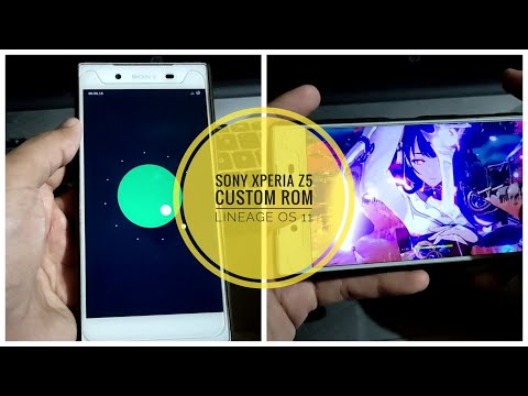 SONY XPERIA Z5 CUSTOM ROM LINEAGE OS 18 (ANDROID 11)