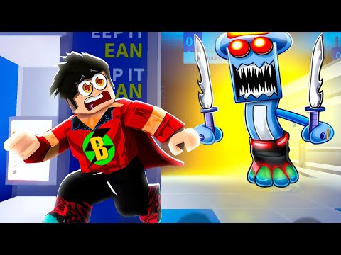 Supermarket Robot Comes to Life! Roblox Escape Wobmart Panic 2