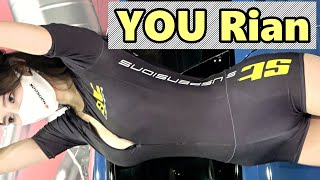Korean racing model ?YOU Rian (유리안)　?AUTO SALON WEEK 2022 오토살롱위크 (KINTEX, Korea) 2022. 9. 16.