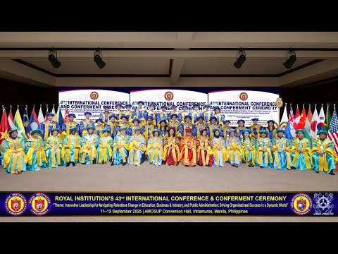 RI's International Conference & Conferment Ceremony