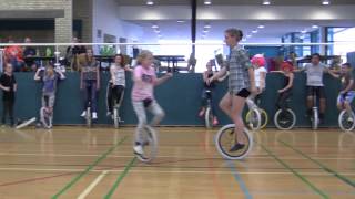 preview picture of video 'God sommer ferie 2014 - SIFU - Stenlille Unicyklister'