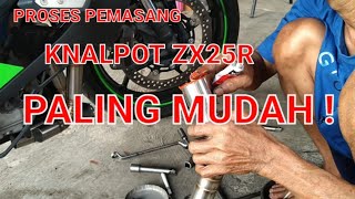 Download lagu PROSES PEMASANGAN KNALPOT RACING ZX25R PALING MUDAH❗ mp3 Download lagu PROSES PEMASANGAN KNALPOT RACING ZX25R PALING MUDAH❗ mp3