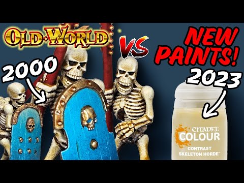 Outdated... FAST and FUN? Speed Painting Skeletons