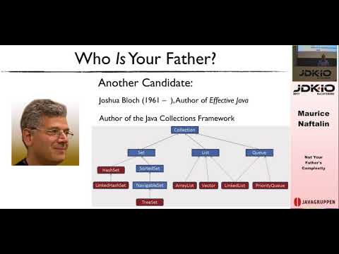 JDK IO 2017 - Maurice Naftalin - Not Your Father's Complexity
