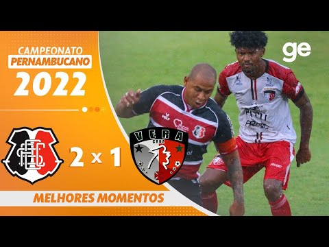 Gols e lances de Santa Cruz x Vera Cruz
