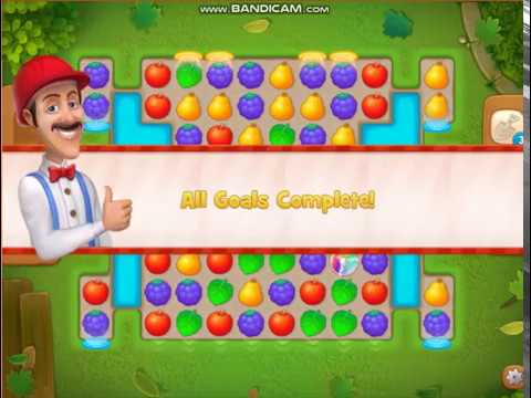 Gardenscapes HARD LEVEL 1311! BOOSTERS USED!