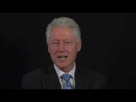 President Clinton talks about Shari Arison