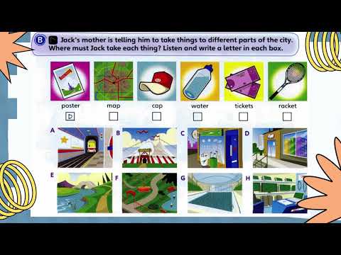 Fun for Movers 4th edition - Unit 22: A trip to the city (Section B, p.48)