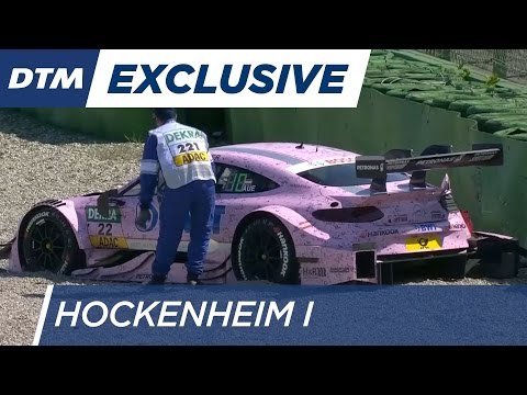 Lucas Auer im Kiesbett - Freies Training 2 - DTM Hockenheim 2016