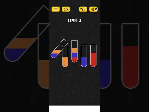 water sort puzzle - level 3 - YouTube