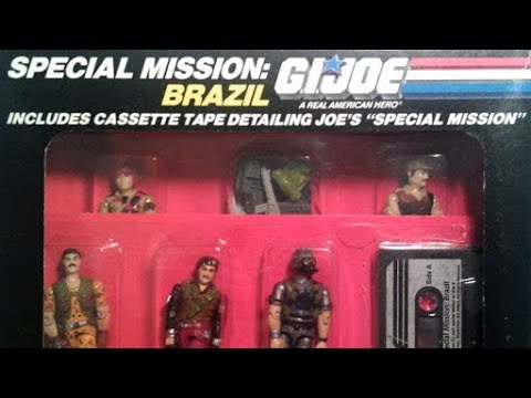 1986 GIJoe Claymore Special Mission Brazil - Opening Mint In Sealed Bag ???